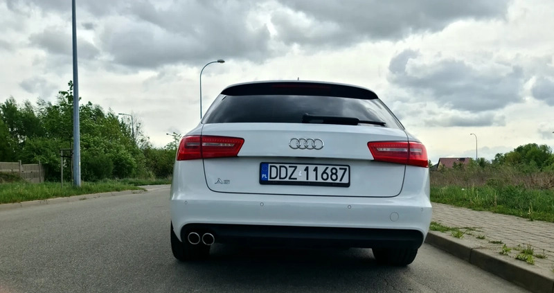 Audi A6 cena 59999 przebieg: 258000, rok produkcji 2013 z Dzierżoniów małe 301
